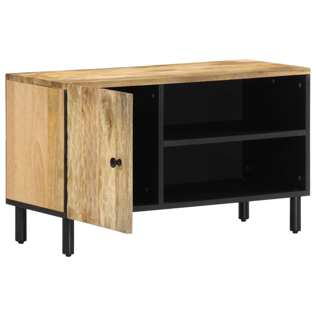 Tv-meubel 80x31x46 cm massief mangohout