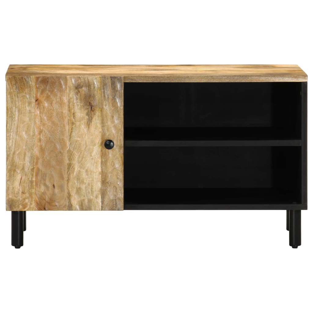 Tv-meubel 80x31x46 cm massief mangohout