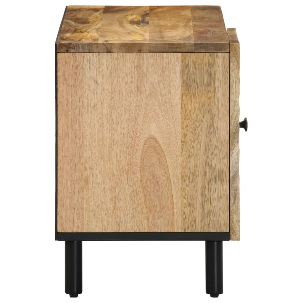 Tv-meubel 80x31x46 cm massief mangohout