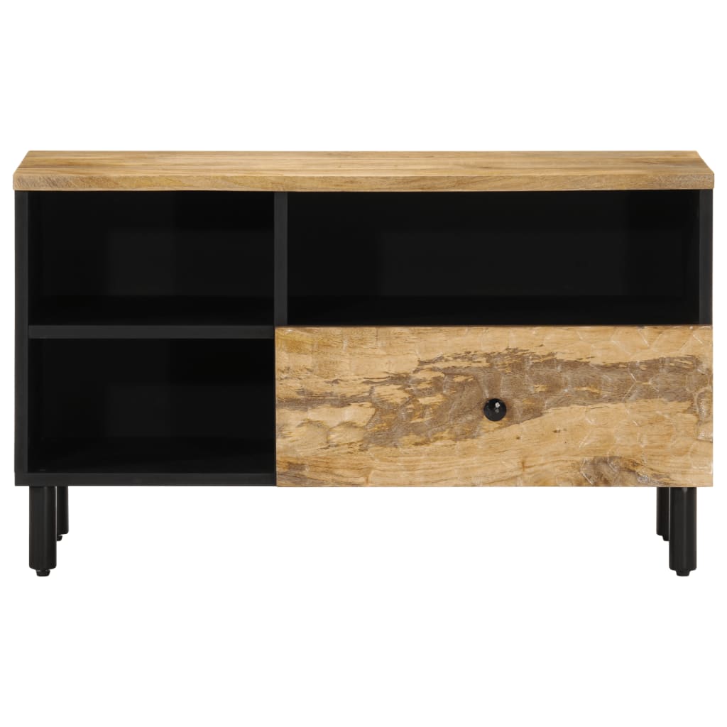 Tv-meubel 80x33x46 cm massief mangohout