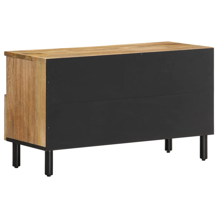 Tv-meubel 80x33x46 cm massief mangohout