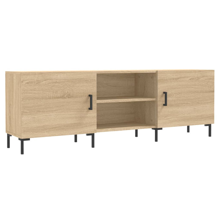 Tv-meubel 150x30x50 cm bewerkt hout sonoma eikenkleurig