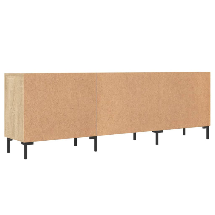 Tv-meubel 150x30x50 cm bewerkt hout sonoma eikenkleurig