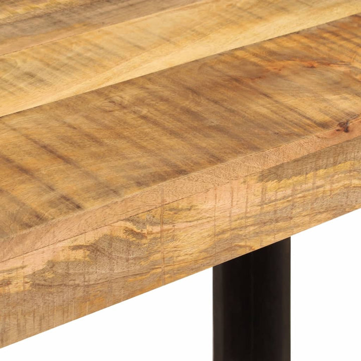 Eettafel 120x60x76 cm massief mangohout