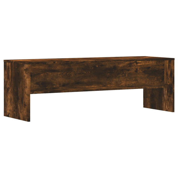 Tv-meubel 120x40x40 cm bewerkt hout gerookt eikenkleurig