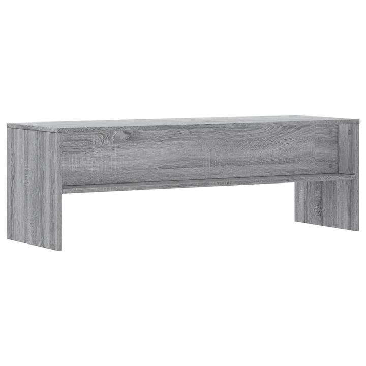 Tv-meubel 120x40x40 cm bewerkt hout grijs sonoma eikenkleurig