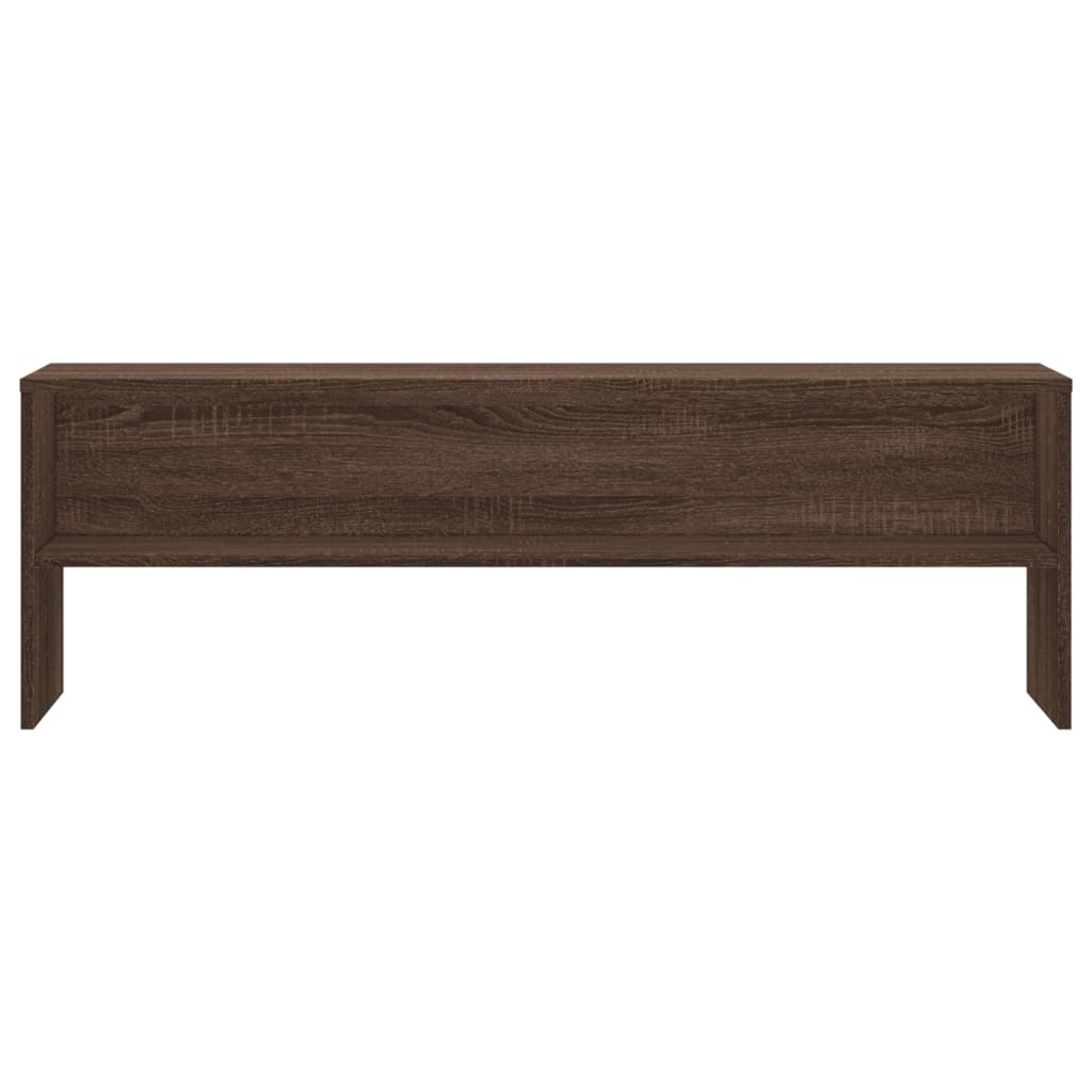 Tv-meubel 120x40x40 cm bewerkt hout bruin eikenkleurig