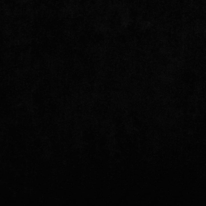 Kinderbank 100x54x33 cm fluweel zwart