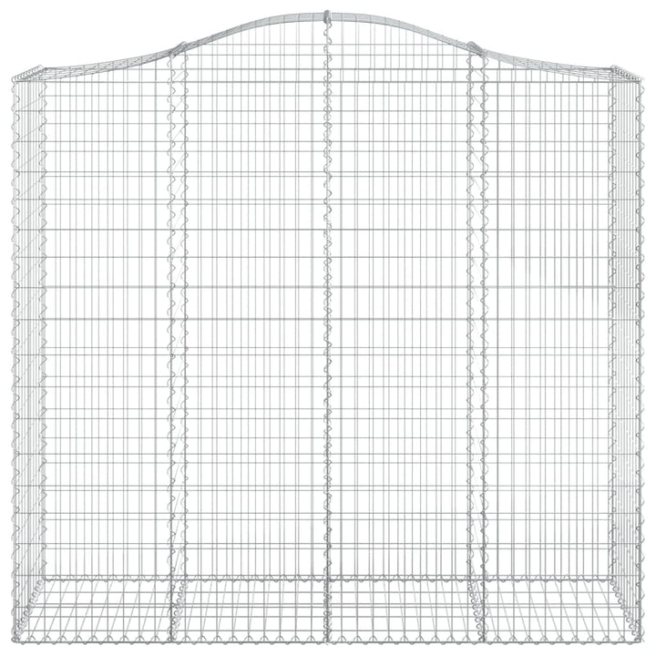 Schanskorven 15 st gewelfd 200x50x180/200 cm ijzer