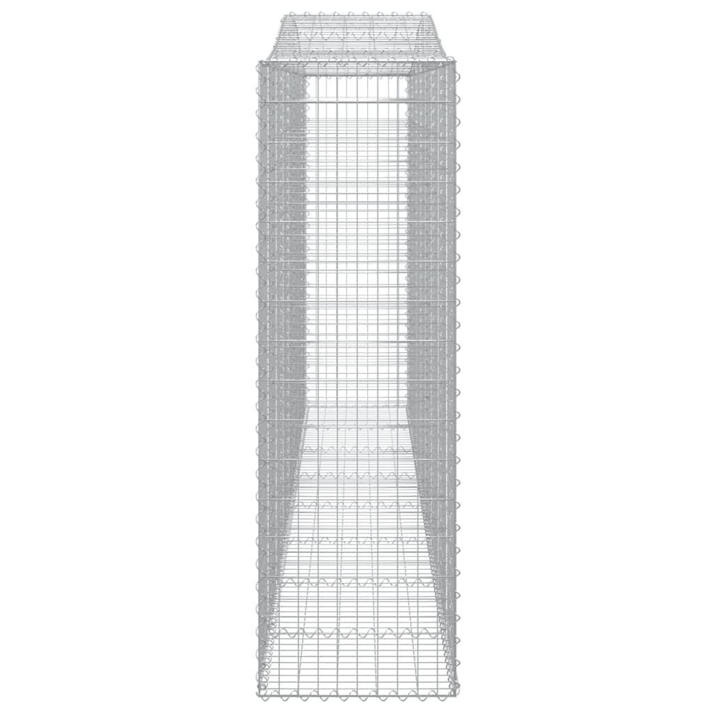 Schanskorven 7 st gewelfd 400x50x160/180 cm ijzer