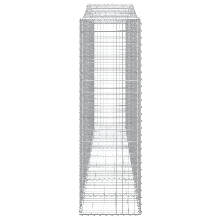 Schanskorven 7 st gewelfd 400x50x160/180 cm ijzer