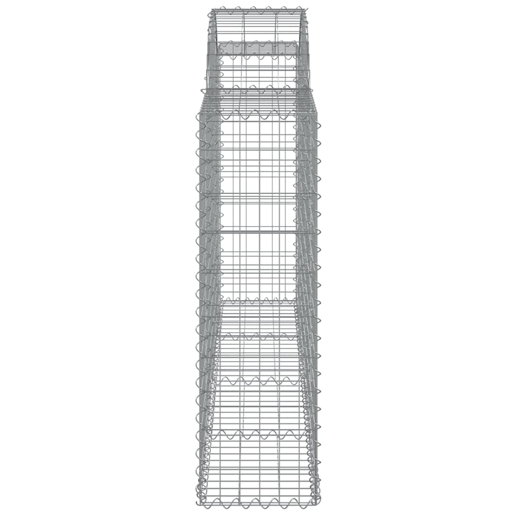 Schanskorven 40 st gewelfd 200x30x100/120 cm ijzer