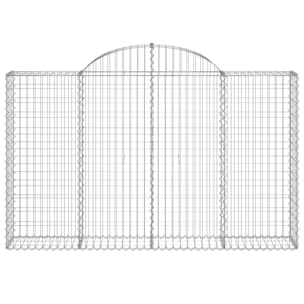 Schanskorven 30 st gewelfd 200x30x120/140 cm ijzer