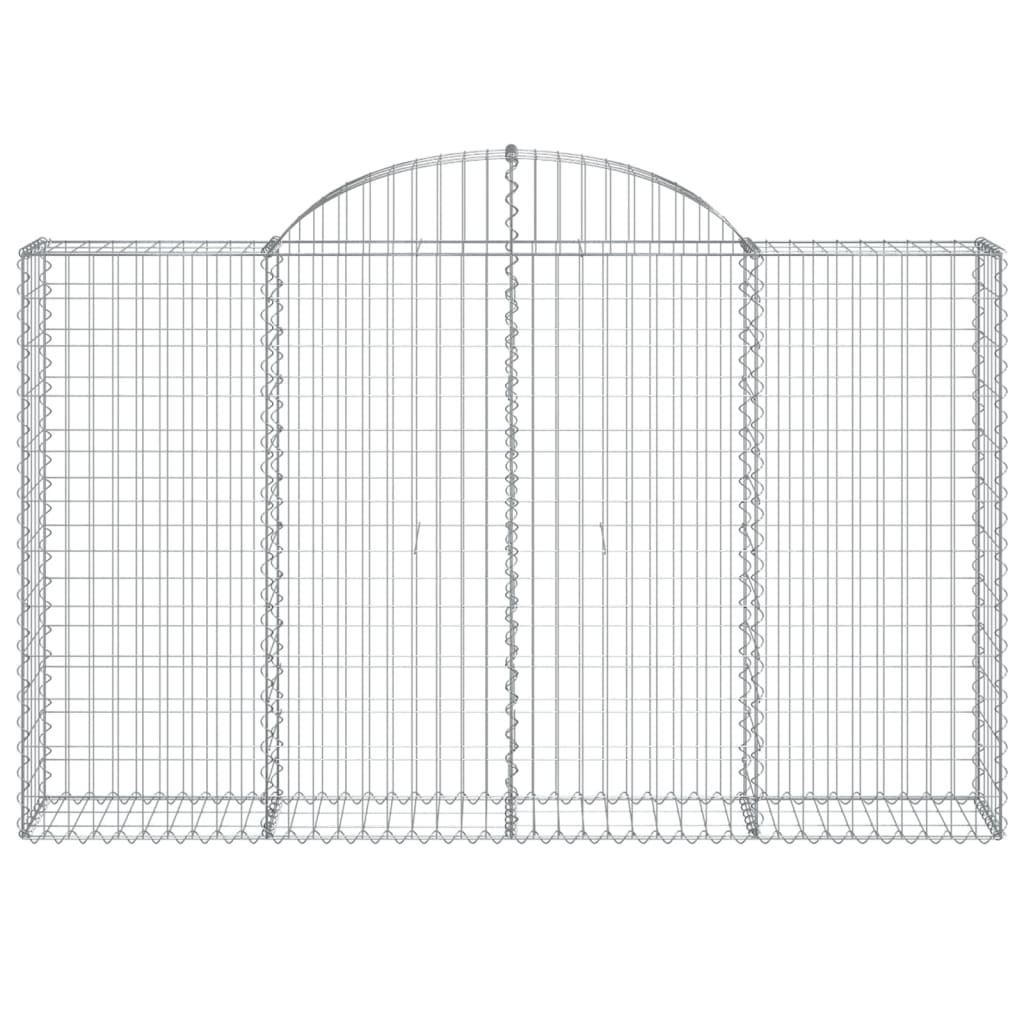 Schanskorven 40 st gewelfd 200x30x120/140 cm ijzer