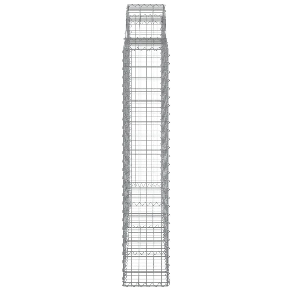 Schanskorven 10 st gewelfd 200x30x160/180 cm ijzer