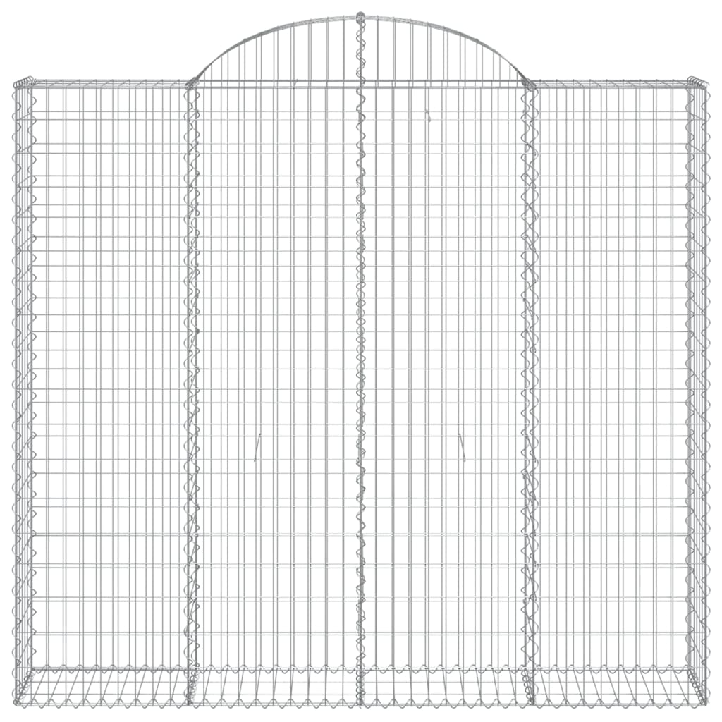 Schanskorven 6 st gewelfd 200x30x180/200 cm ijzer