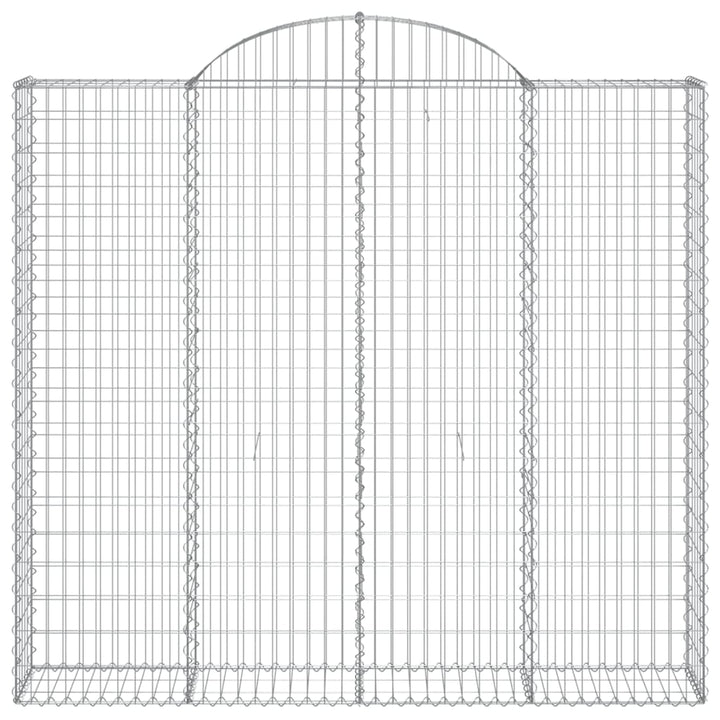 Schanskorven 6 st gewelfd 200x30x180/200 cm ijzer