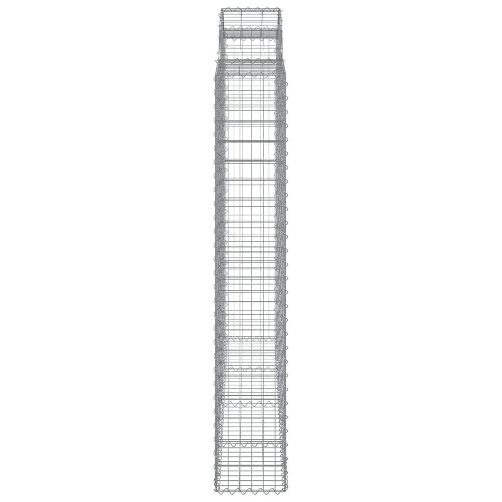 Schanskorven 10 st gewelfd 200x30x180/200 cm ijzer