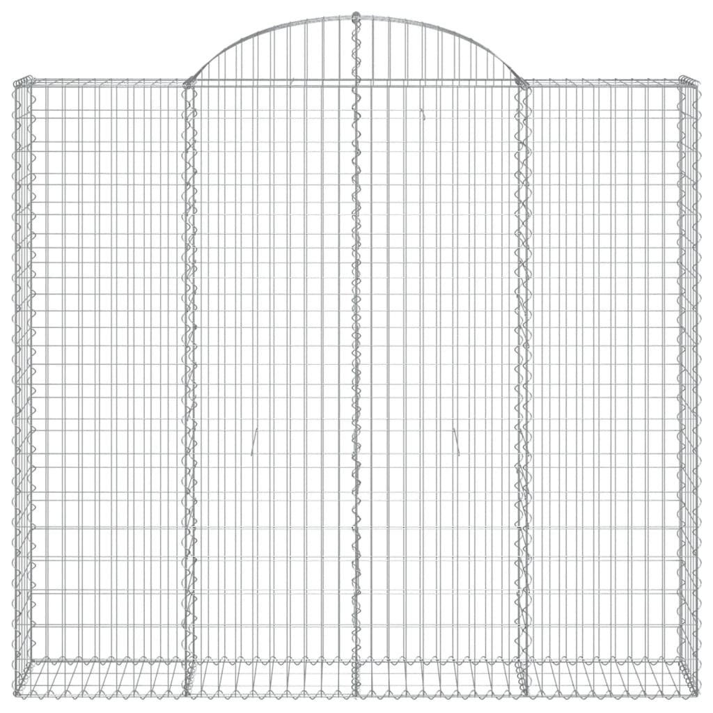 Schanskorven 12 st gewelfd 200x30x180/200 cm ijzer