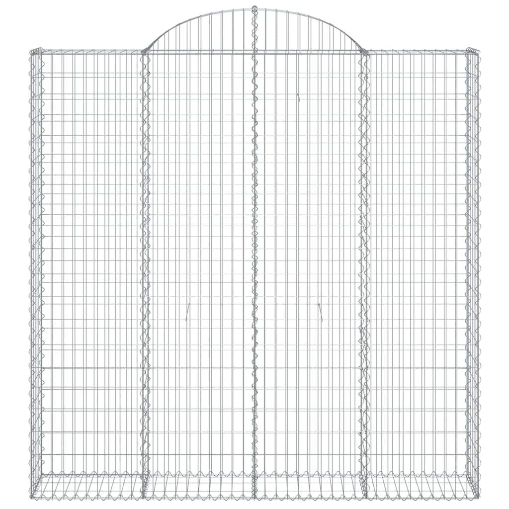 Schanskorven 6 st gewelfd 200x30x200/220 cm ijzer