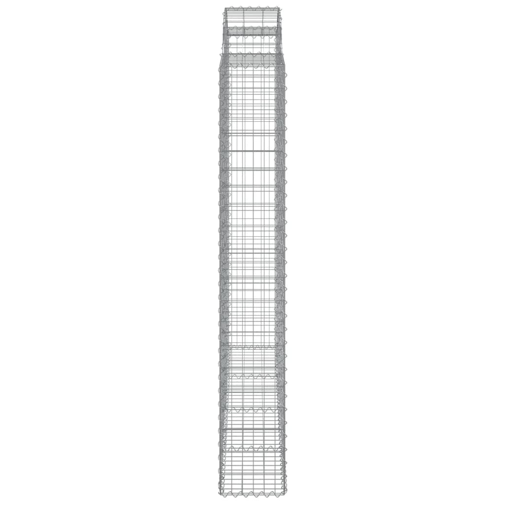 Schanskorven 7 st gewelfd 200x30x200/220 cm ijzer