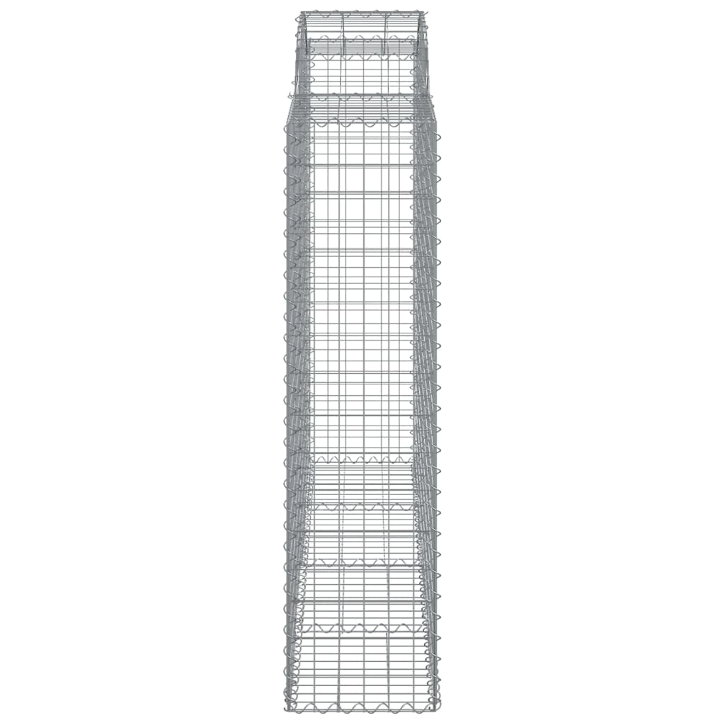 Schanskorven 14 st gewelfd 200x50x160/180 cm ijzer