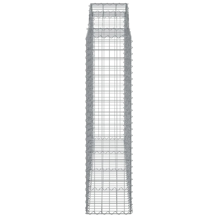 Schanskorven 14 st gewelfd 200x50x160/180 cm ijzer