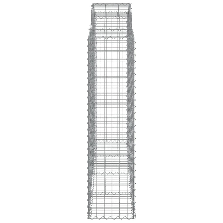 Schanskorven 18 st gewelfd 200x50x160/180 cm ijzer