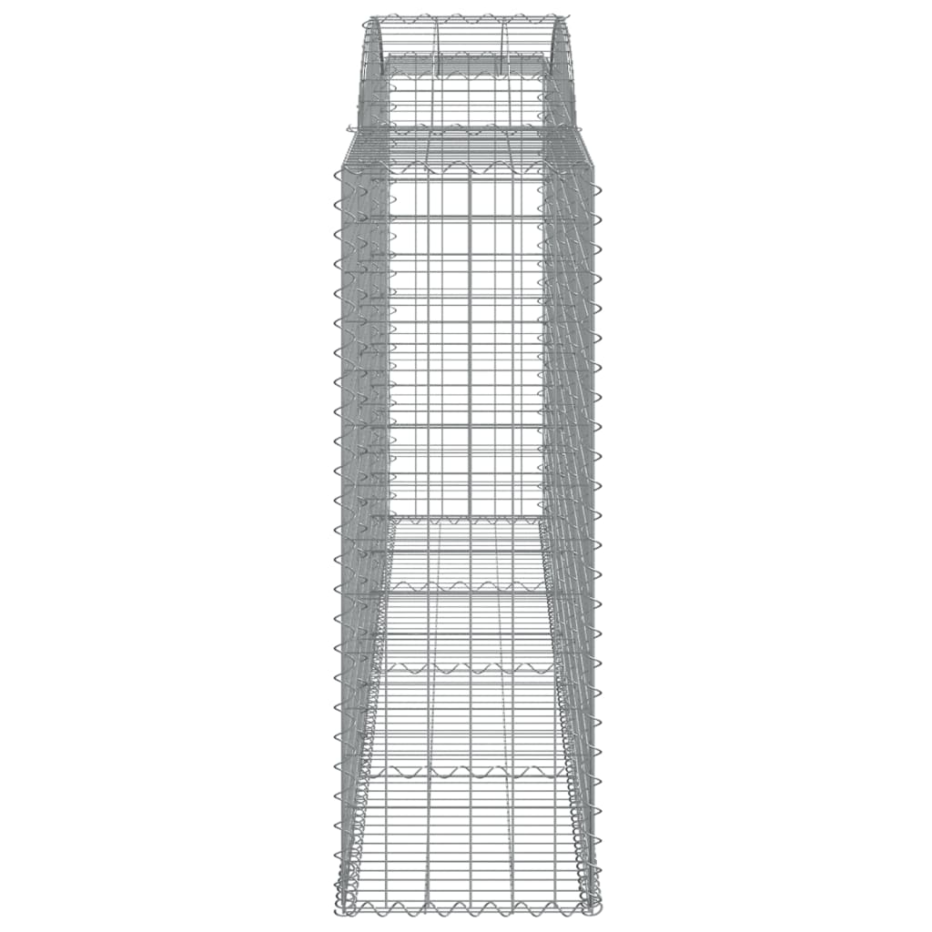 Schanskorven 17 st gewelfd 300x50x140/160 cm ijzer