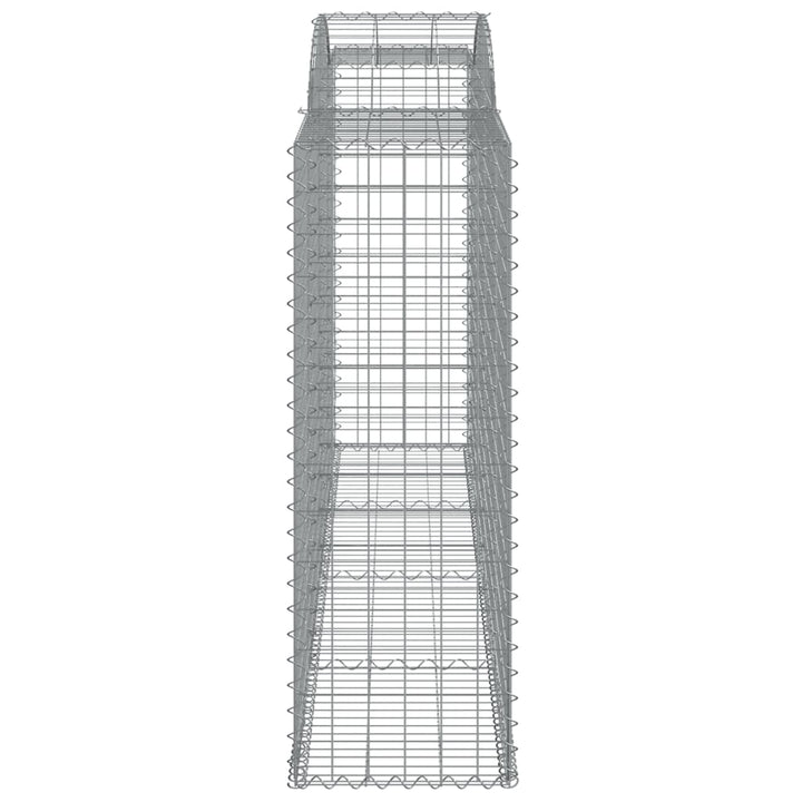 Schanskorven 17 st gewelfd 300x50x140/160 cm ijzer