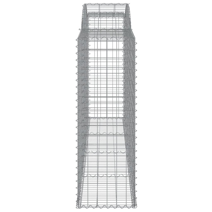 Schanskorven 25 st gewelfd 300x50x140/160 cm ijzer