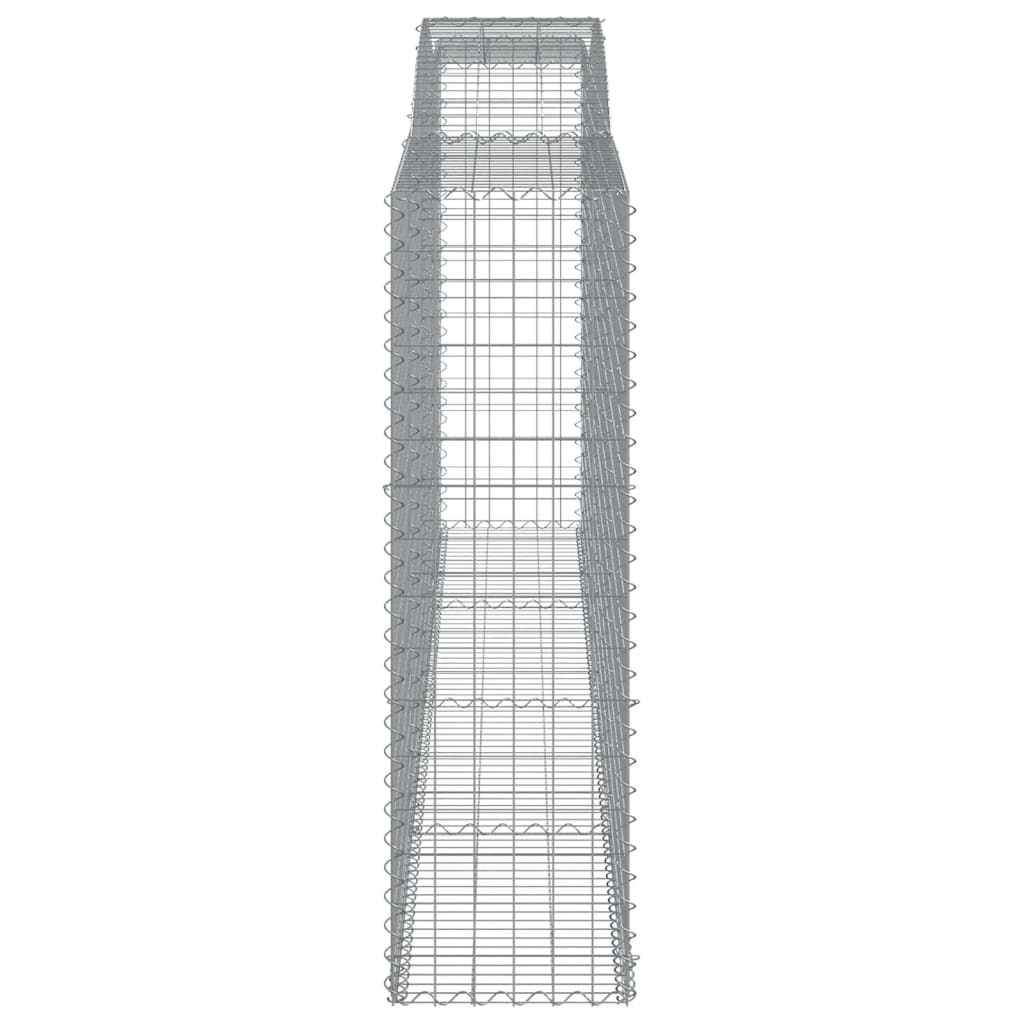 Schanskorven 15 st gewelfd 400x50x160/180 cm ijzer