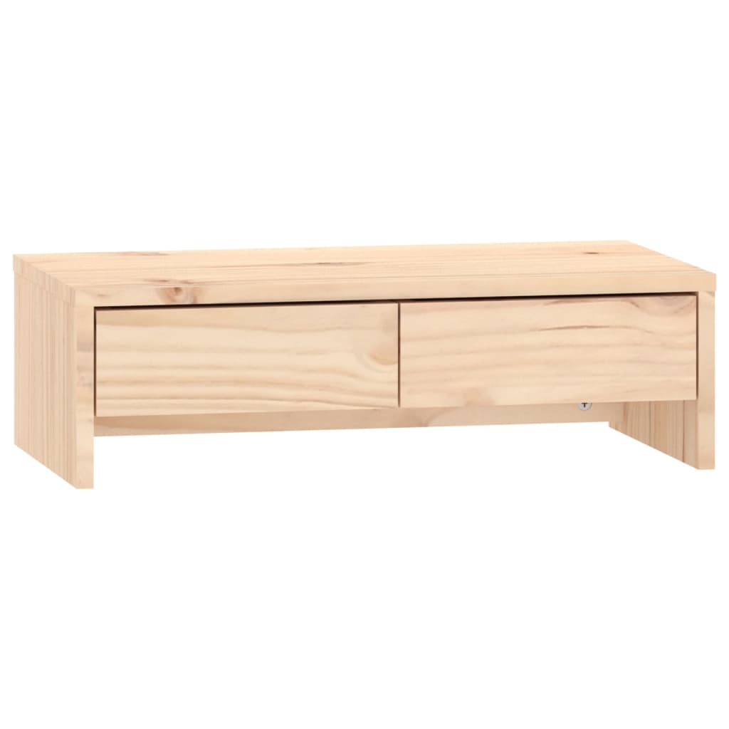 Monitorstandaard 50x27x15 cm massief grenenhout