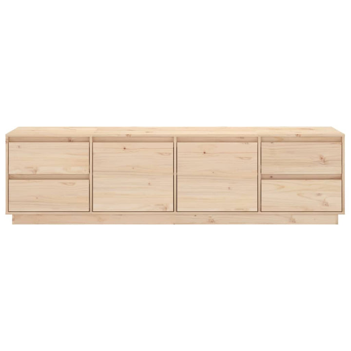 Tv-meubel 176x37x47,5 cm massief groenhout