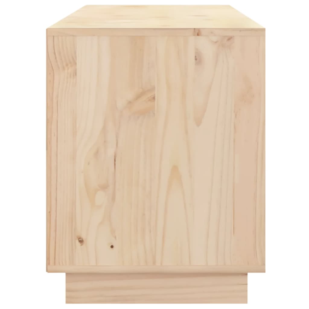 Tv-meubel 176x37x47,5 cm massief groenhout