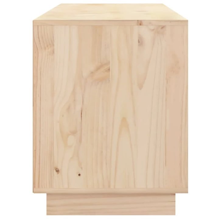 Tv-meubel 176x37x47,5 cm massief groenhout