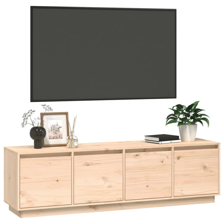 Tv-meubel 156x37x45 cm massief grenenhout