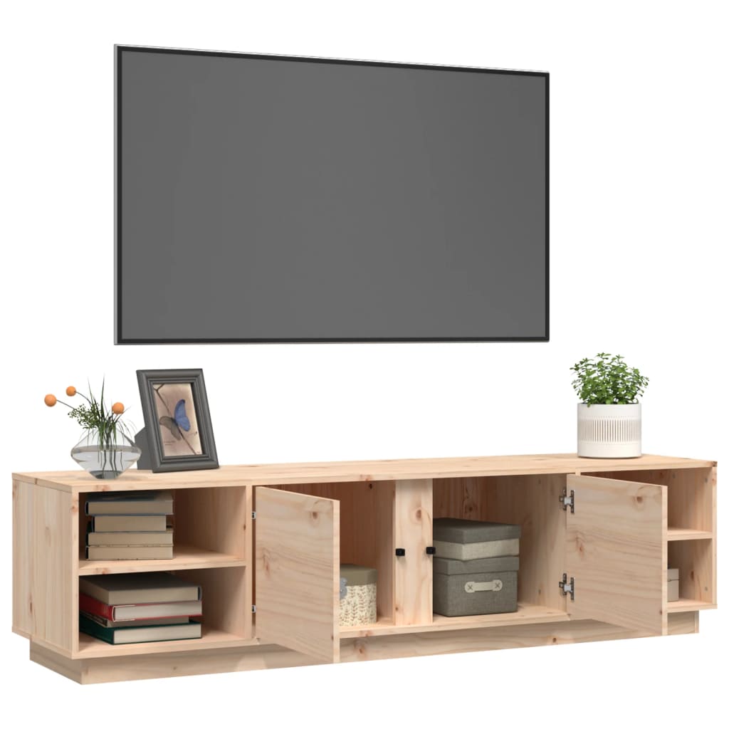 Tv-meubel 156x40x40 cm massief grenenhout