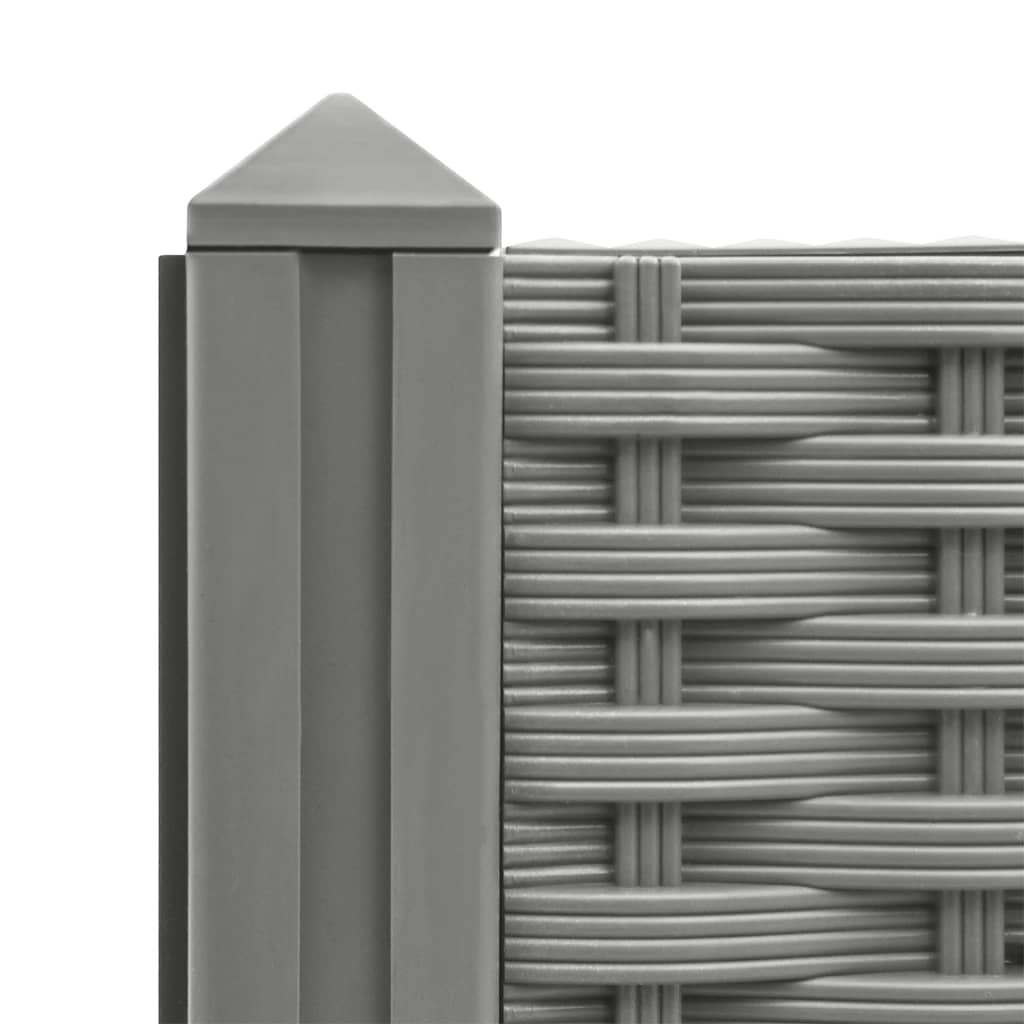 Plantenbak verhoogd 80x40x71 cm polypropeen