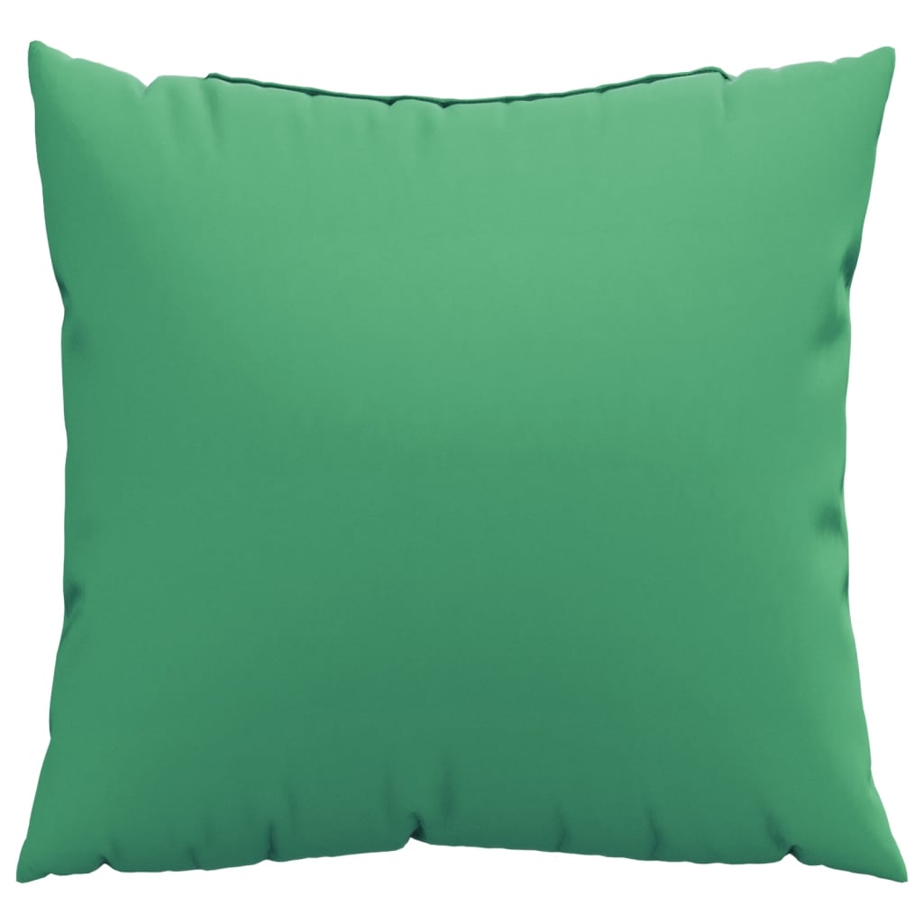 Bankkussens 4 st 60x60 cm stof groen