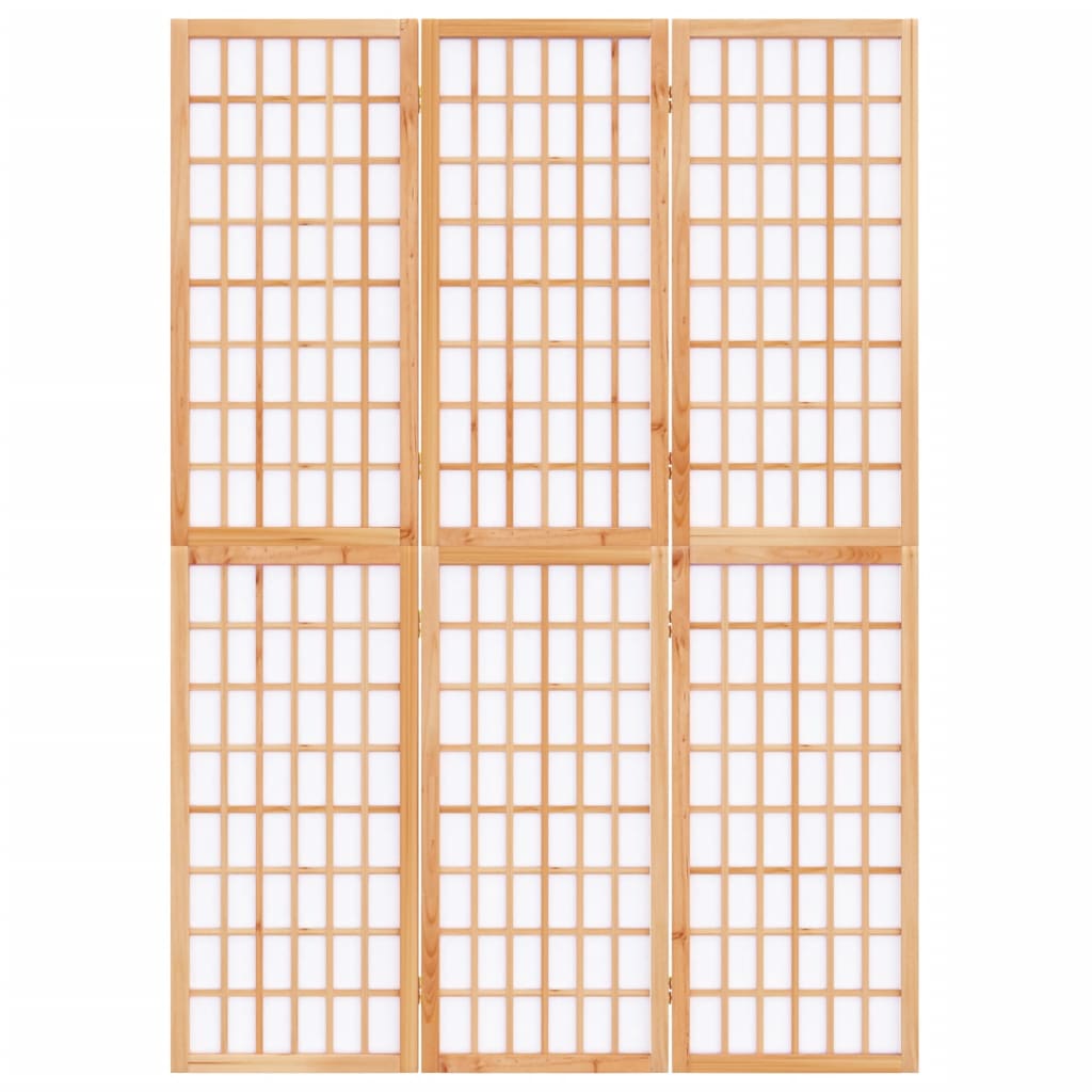 Kamerscherm inklapbaar 3 panelen Japanse stijl 120x170 cm
