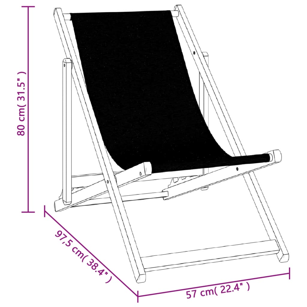 Strandstoelen inklapbaar 2 st aluminium en textileen crèmekleur