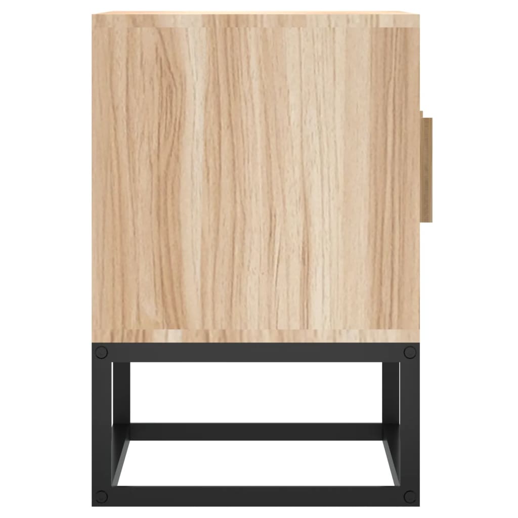 Tv-meubel 105x30x45 cm bewerkt hout en ijzer