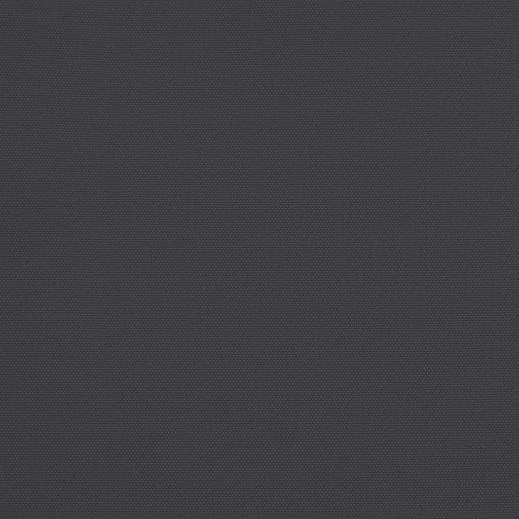 Parasol dubbel met LED 449x245 cm zwart