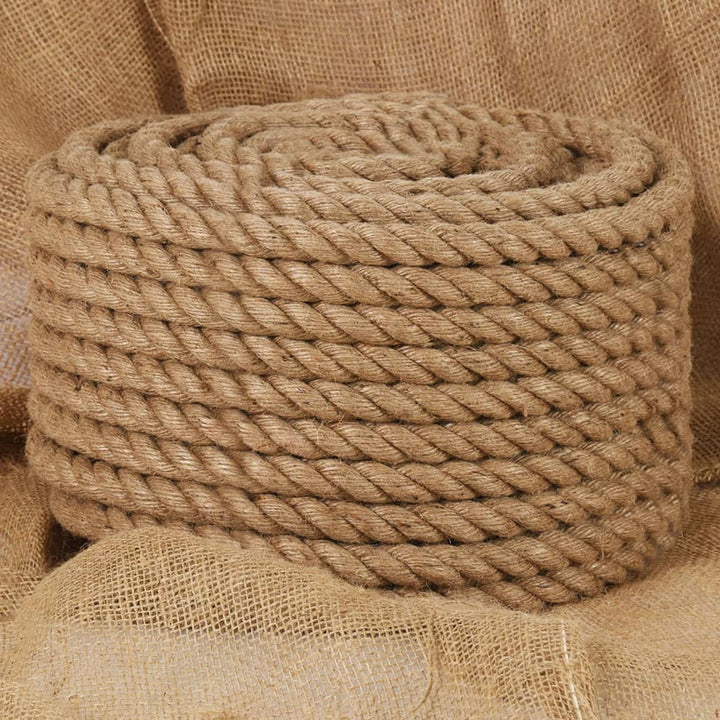 Touw 100 m lang 16 mm dik jute