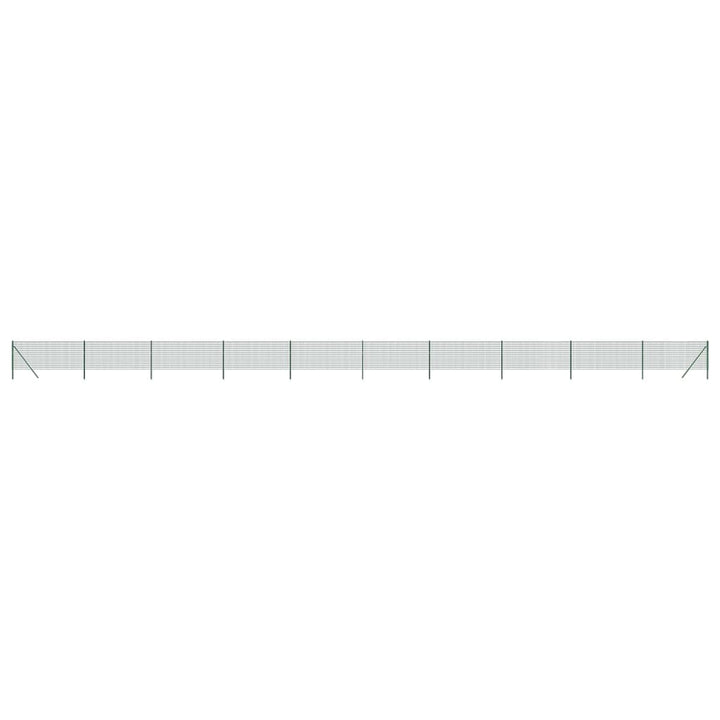 Draadgaashek 0,8x25 m gegalvaniseerd staal groen