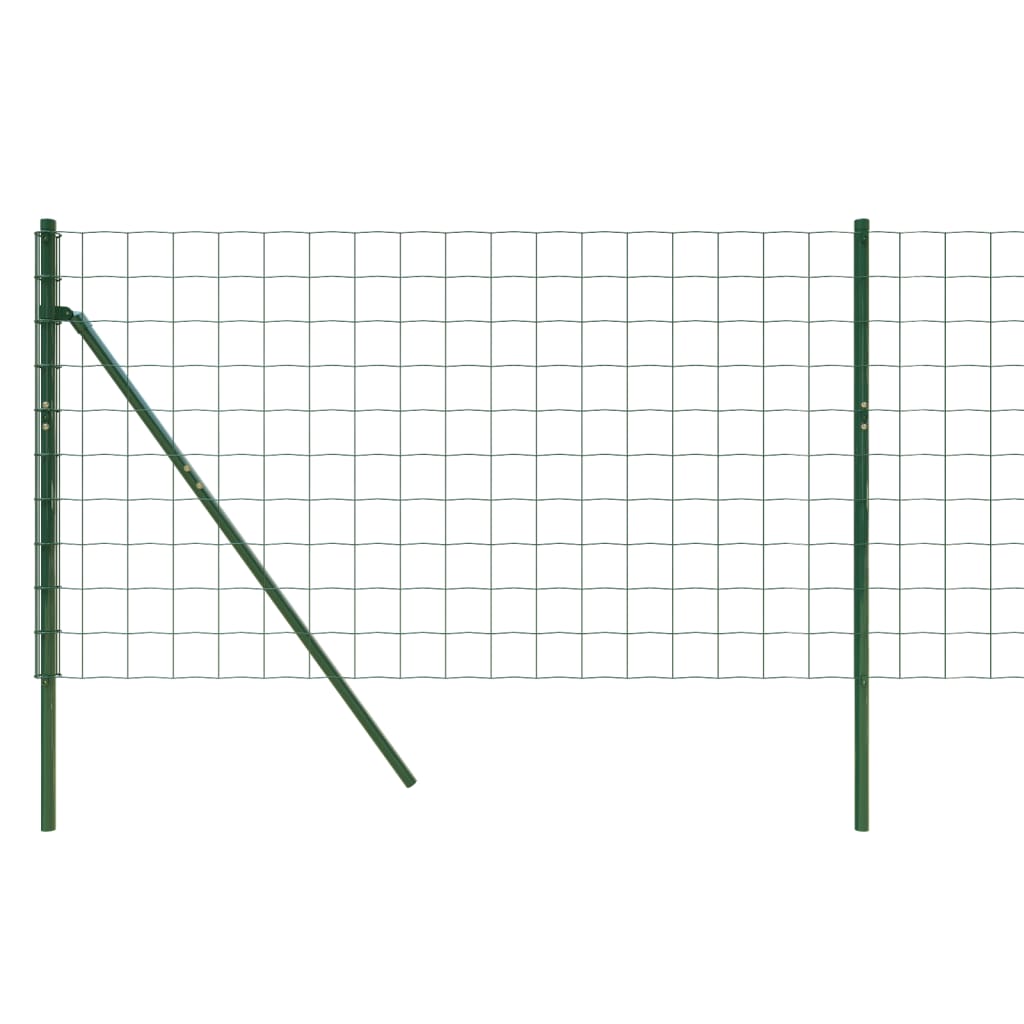 Draadgaashek 1,1x25 m gegalvaniseerd staal groen