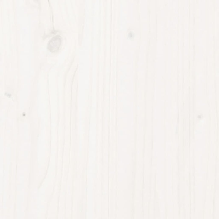 13-delige Tuinset massief grenenhout wit