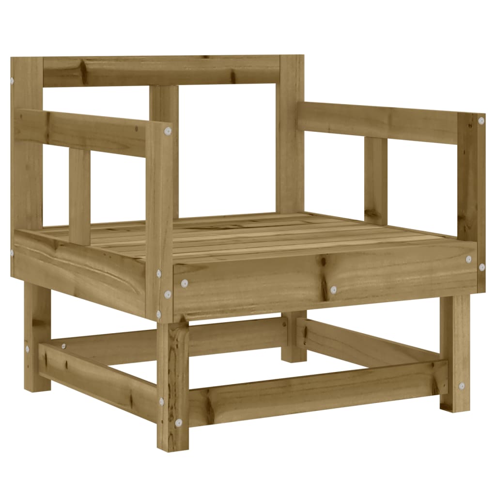 Tuinstoelen 2 st geïmpregneerd hout