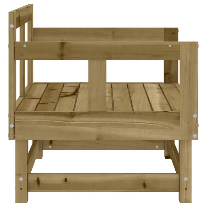 Tuinstoelen 2 st geïmpregneerd hout